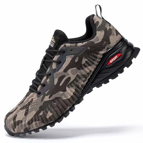 Kricely Chaussures de Trail Homme Respirantes Antidérapantes