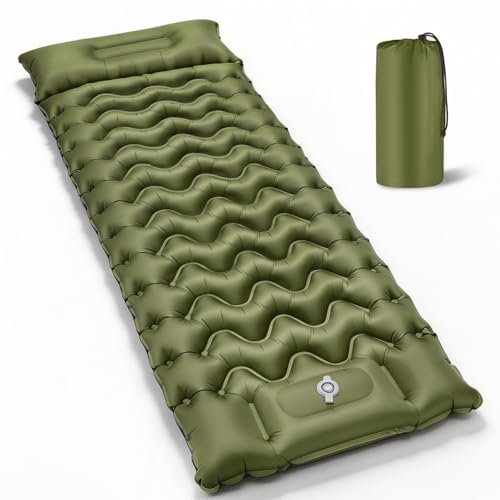 PHYSEN Matelas gonflable auto-gonflant avec sangles à 360° -