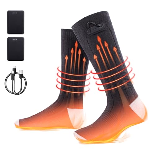 Todeco Chaussette chauffante Chaussettes Chauffantes Homme F
