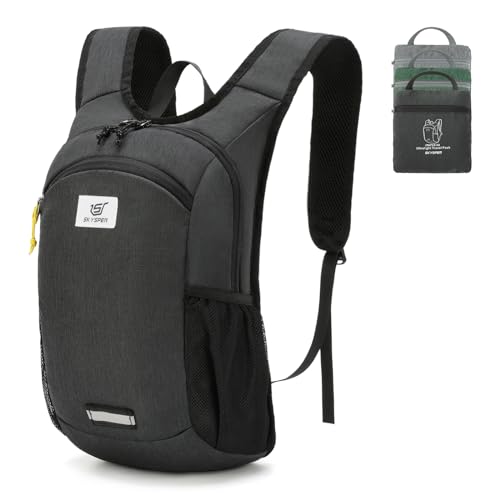 SKYSPER Sac à Dos Pliable Ultraléger 10L, Étanche Sacs à Dos