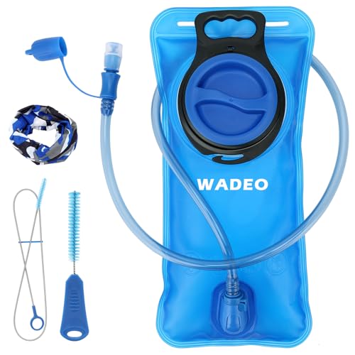 WADEO Poche Hydratation, sans BPA, Approuvé par FDA, 2L étan