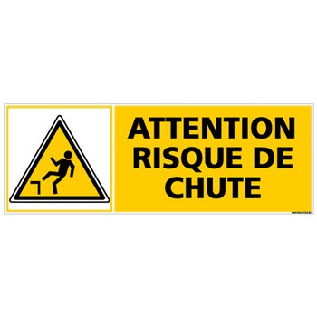 Signalétique.biz France - Panneau - Danger Attention Risque 