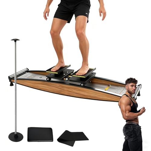 RUODATONLY Machine à Ski dintérieur, résistance réglable, si