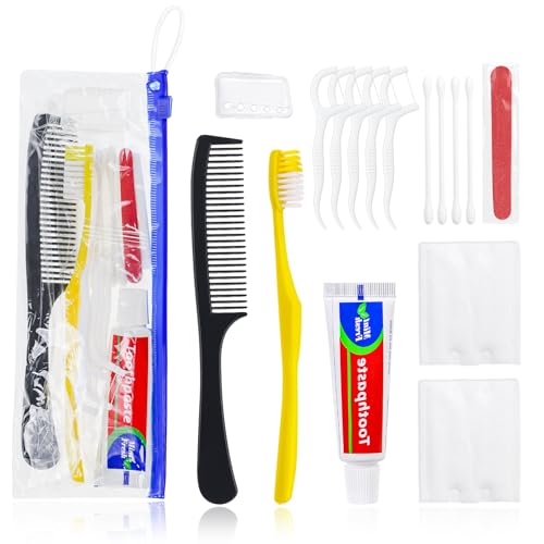 Xuezoioy Kit dhygiène personnelle en vrac - Lot de 10 brosse
