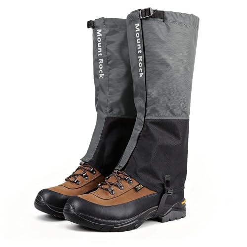 CIYIN Guêtre Randonnée, Outdoor Guêtres Jambières, Homme Fem