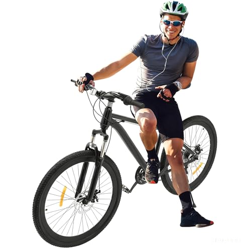 WSIKGHU VTT 26 pour adulte - Noir - En acier au carbone - 21