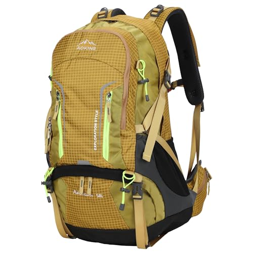 Aoking, Sac à dos pour la randonnée/escalade, 50 l, YJN67363