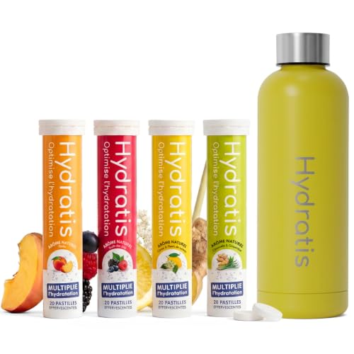 HYDRATIS - Pastilles Hydratation Electrolytes - Mix 4 Parfum