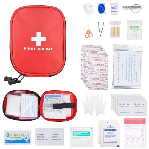 smtfcty Trousse de Premier Secours,46 PCS Kits de Survie Pet