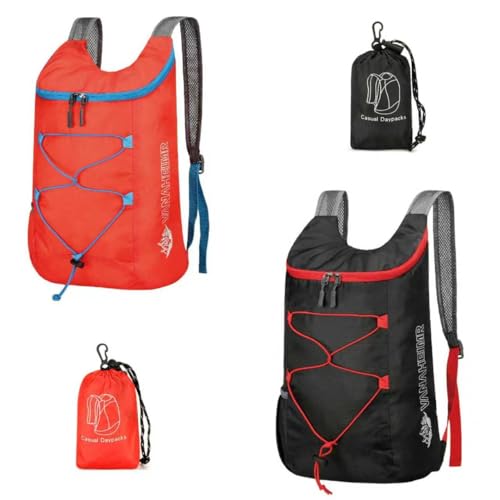 Feibmir 2 Sacs à dos ultra légers pliables, Sacs de randonné