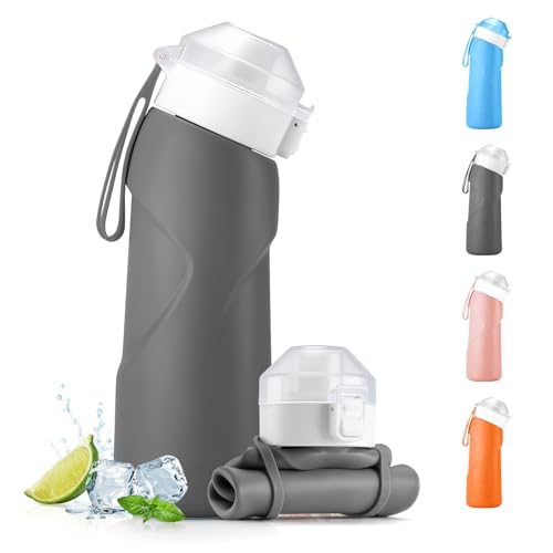 Fancysky Gourde Pliable 700ml, Gobelet Pliable silicone Sans