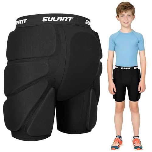 EULANT Short de Protection Rembourré pour Snowboard/Ski/Pati