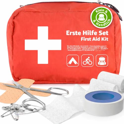 Mini trousse de premiers secours compacte pour voyage, vélo,