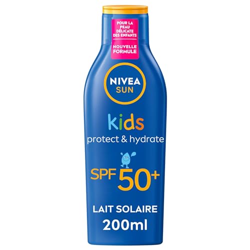 NIVEA SUN Lait Solaire Protect & Hydrate Kids SPF 50+ 200 ml