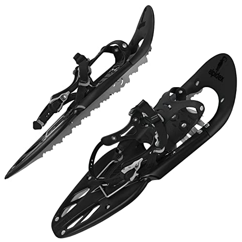 Raquettes de neige crampons en aluminium bâtons réglables everest