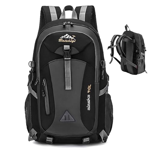 FDKene Sac à Dos Randonnée 40L Homme Femme, Léger Pliable, G
