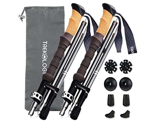 Trekology TrekZ Bâtons de randonnée avec poignée en liège po