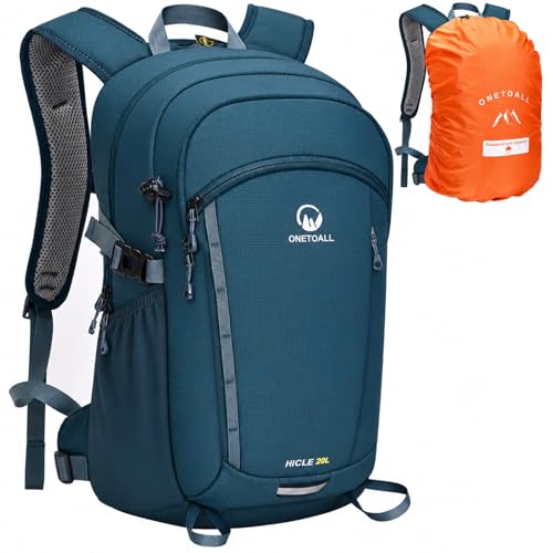 ONETOALL Sac a Dos Randonnee Homme Femme 20L Inclus Couvre-p
