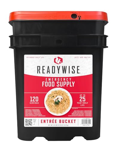 ReadyWise, 120 Portions, Déjeuner et Dîner Uniquement, 13 Re