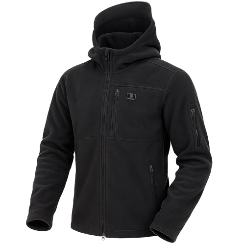 Iron Mountain Veste en polaire technique pour homme avec cap