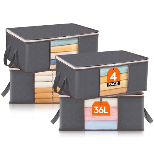 Lifewit Sac de Rangement Vetement, Boite Rangement Pliable, 