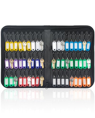 Uniclife Porte-clés portable à fermeture éclair Organisateur