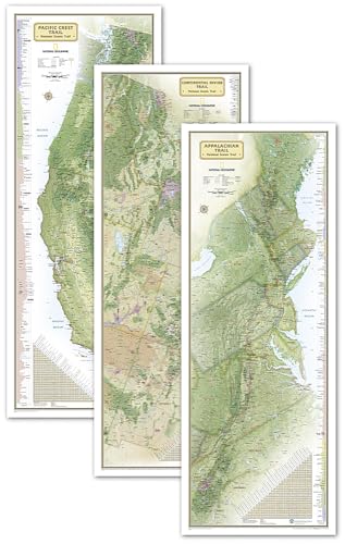 National Geographic Reference Triple Crown of Hiking in Gift