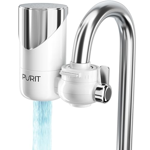 PURIT Filtre à eau pour robinet de cuisine - Réduit le chlor