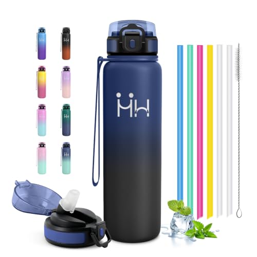 Gourde Isotherme 1L, Bouteille Isotherme en Acier Inoxydable