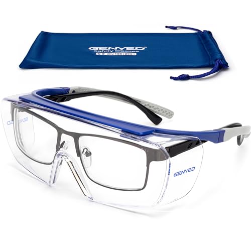 GENYED Surlunettes de Sécurité, Lunette de Protection Travai