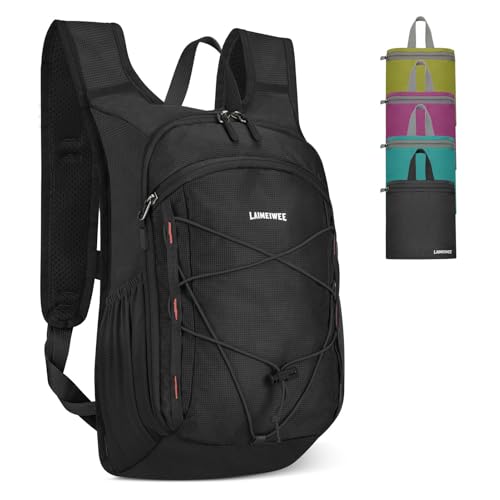 LAIMEIWEE Sac à Dos Pliable Ultraléger 13L, Petit Sac à Dos 