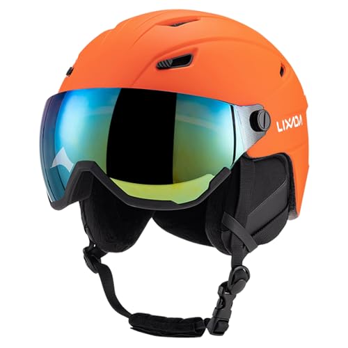 Kavolet Casque de ski intégré pour homme et femme, casque de