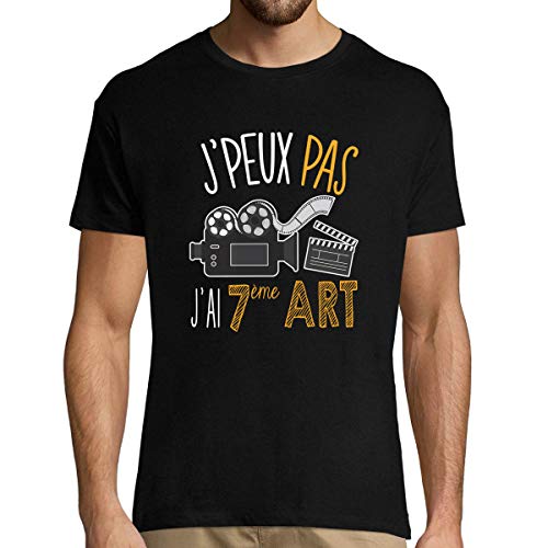 Jpeux Pas JAi cinéma | T-Shirt Homme Humour/Fun/Drôle pour L