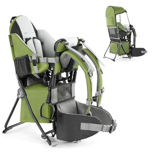 besrey Porte-bébé de randonnée, Sac à dos pour enfant, Porte