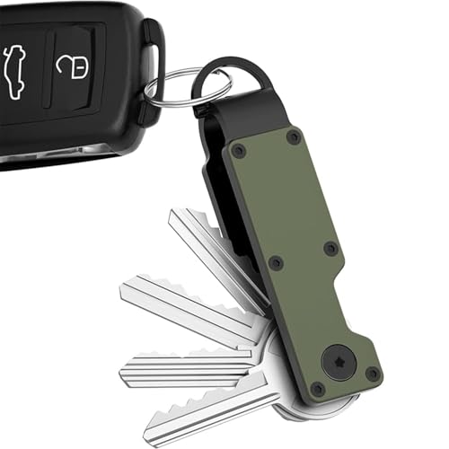 Organisateur de Clés en Métal, Porte-clés Compact en Métal, 