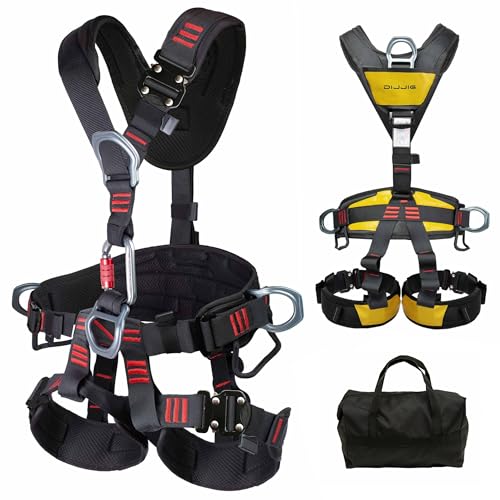DIJJIG Harnais descalade Réglable, Épaississement Élargi Pro