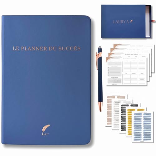 Planner Français de productivité, Semainier, Planning annuel