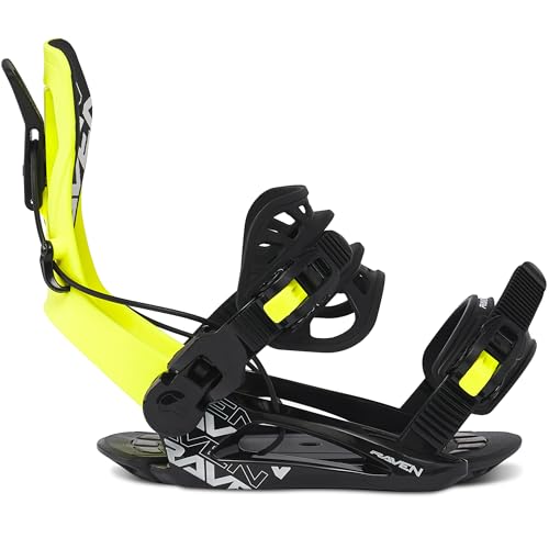 Fixation de Snowboard FTM450 du 41 au 44 Adulte Noir/Lime Mi