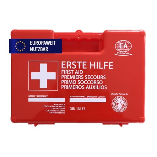 IEA Medical Kit de premiers secours de bureau DIN 13157 | Tr