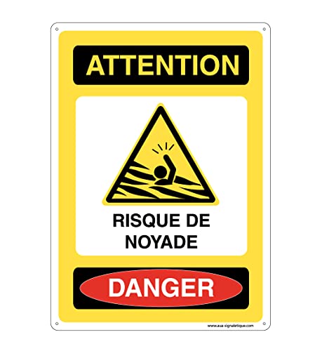 AUA SIGNALETIQUE - Panneau De Signalisation en PVC Rigide et