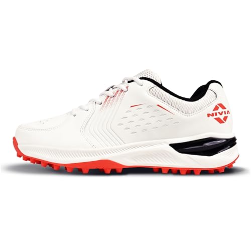 Nivia Crick 500.1.0 Chaussures de cricket, dessus en maille 
