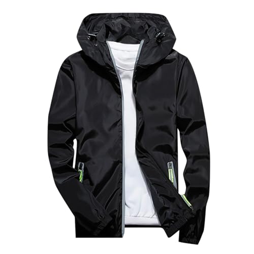 Coupe Vent homme Impermeable Veste Coupe Vent De Pluie Avec