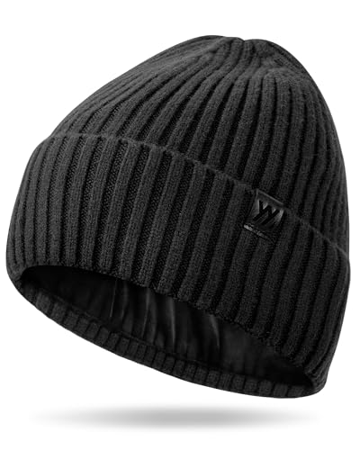 YANIKY Bonnet dhiver pour homme et femme, doublé en polaire 