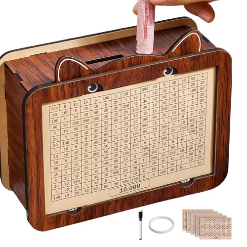 - Coffret à Pièces en Bois Jouet dÉpargne | Cagnotte Éducati