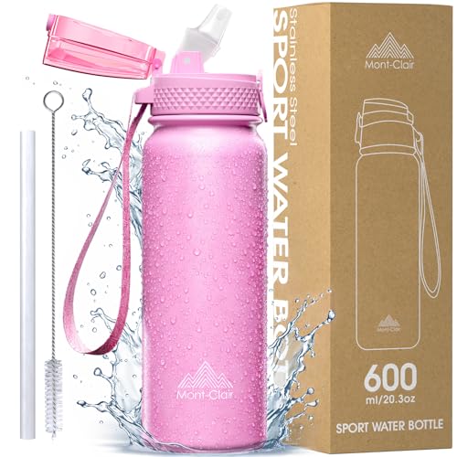 Mont-Clair Gourde isotherme - Gourde Sport 600ML - Bouteille