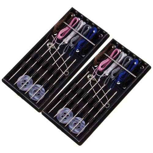 JOINPAYA Kit de Couture Multifonctionnel Noir Plastique et F