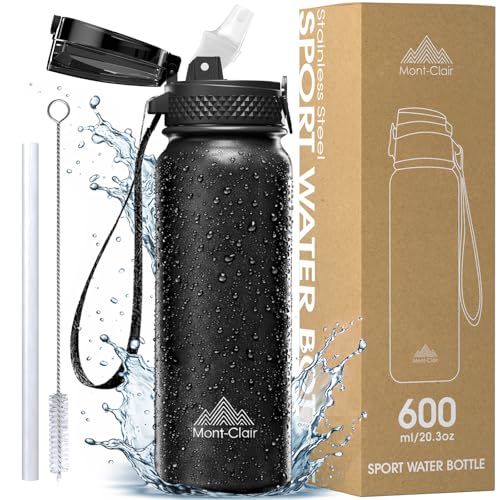 Mont-Clair Gourde isotherme - Gourde Sport 600ML - Bouteille