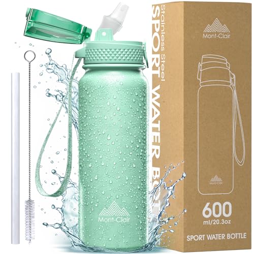 Mont-Clair Gourde isotherme - Gourde Sport 600ML - Bouteille