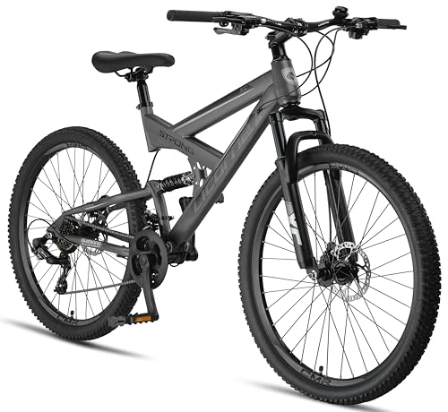 Licorne Bike Strong 2D Premium Mountain Bike 26, 27,5 et 29