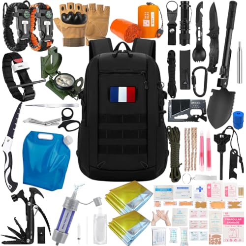 kit de Survie XXL + Trousse De Secours Ultra Complete - Mini